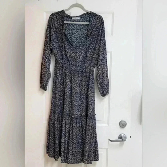 Chan Luu Floral Maxi dress 100% silk - www.joarbit.com